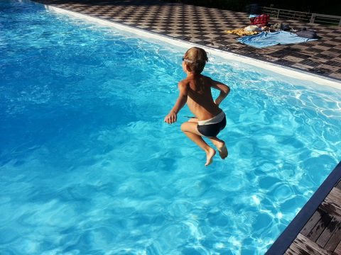 La piscine au sel